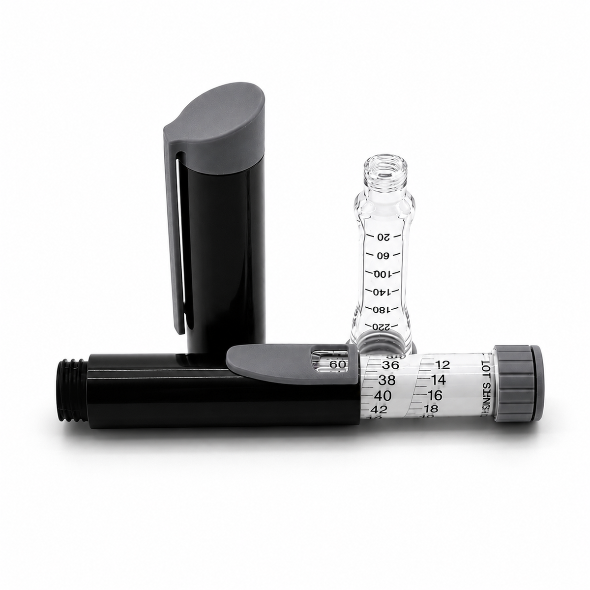 Reusable Metal Injection Pen (V3) 3ml - Black