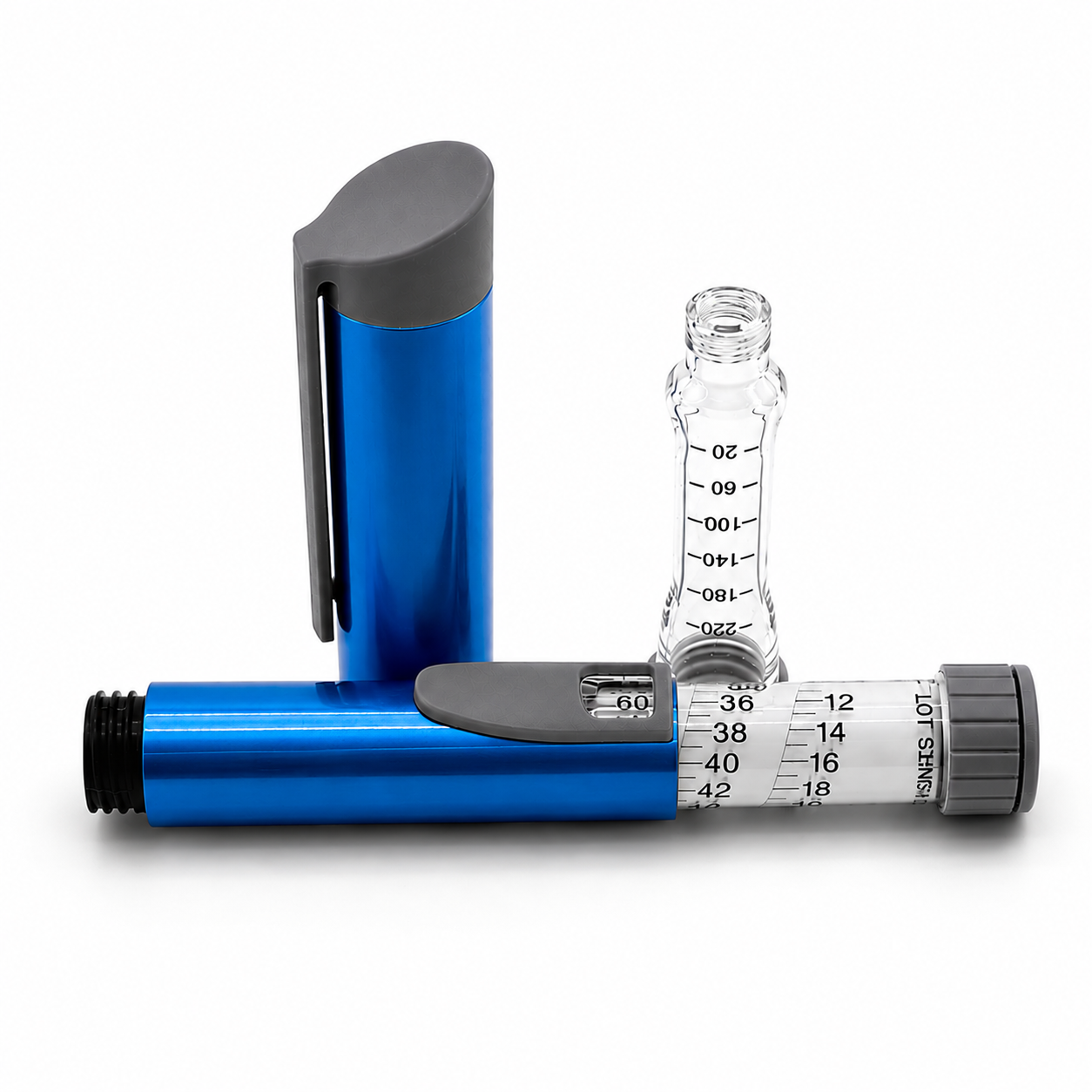 Reusable Metal Injection Pen (V3) 3ml - Blue