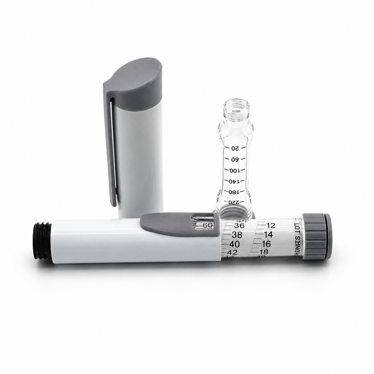 Reusable Metal Injection Pen (V3) 3ml - White